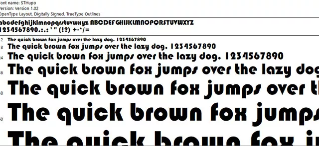 Chinese language fonts 3 Chinese language fonts