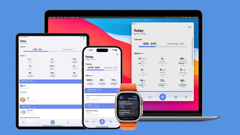 Calory is a smart calorie tracker that helps you log meals and monitor nutrition